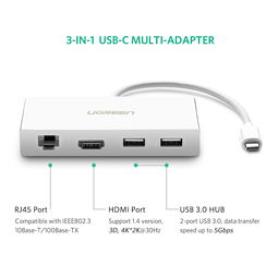 一器多用 3合1 USB-C转换器的实用价值与选购指南